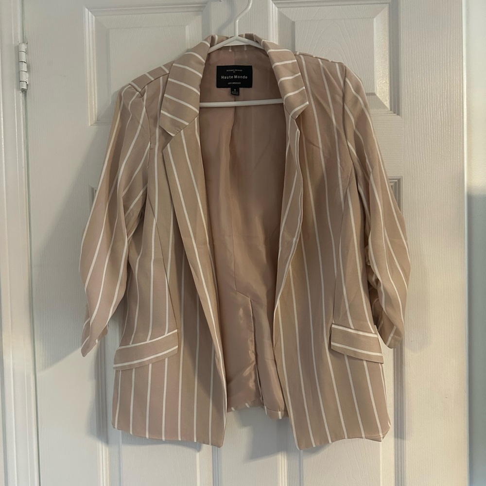 Pink blazer